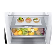 LG 341(L) | Bottom Freezer Refrigerator | Smart Inverter Compressor | NatureFRESH™ | Door Cooling+™, top drawer fruits view, GC-B459NQDZ, thumbnail 8