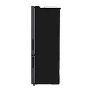 LG 462(L) | Bottom Freezer Refrigerator | Smart Inverter Compressor | NatureFRESH™ | Door Cooling+™, side view, GC-B569NQCM, thumbnail 12