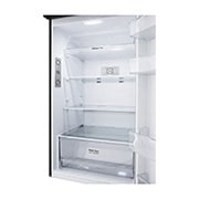 LG 315(L) | Top Freezer Refrigerator |Smart Inverter Compressor | LinearCooling™ | DoorCooling+™, bottom fridge opened, GN-B312PXGB, thumbnail 7