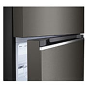 LG 315(L) | Top Freezer Refrigerator |Smart Inverter Compressor | LinearCooling™ | DoorCooling+™, detail view of bottom fridge handle, GN-B312PXGB, thumbnail 9