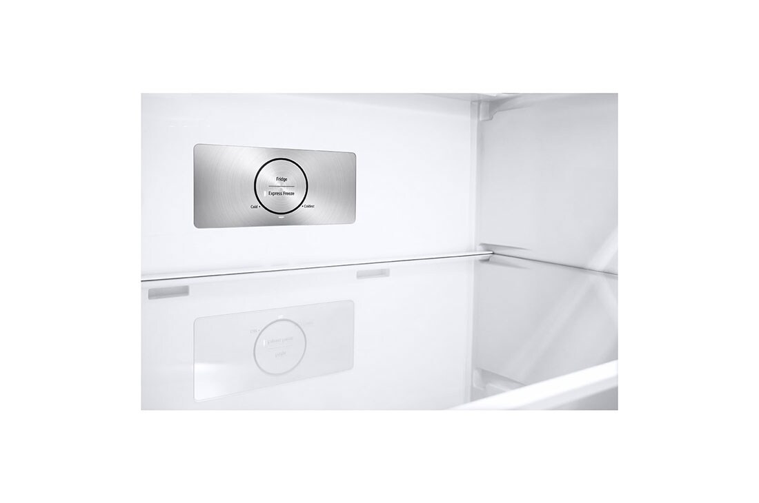 LG 375(L) | Top Freezer Refrigerator |Smart Inverter Compressor | LinearCooling™ | DoorCooling+™, GL-B472PLGB, thumbnail 4