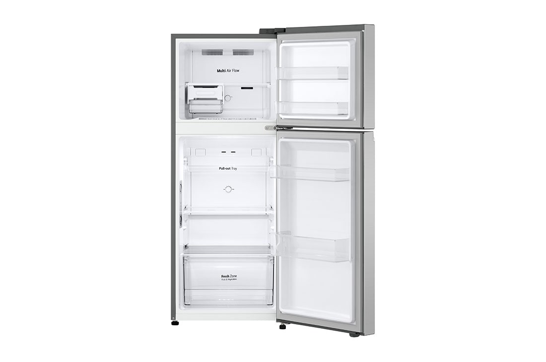 LG 217(L) | Top Freezer Refrigerator |Smart Inverter Compressor| LinearCooling™ | DoorCooling™, front open view, GV-B212PLGB, thumbnail 9