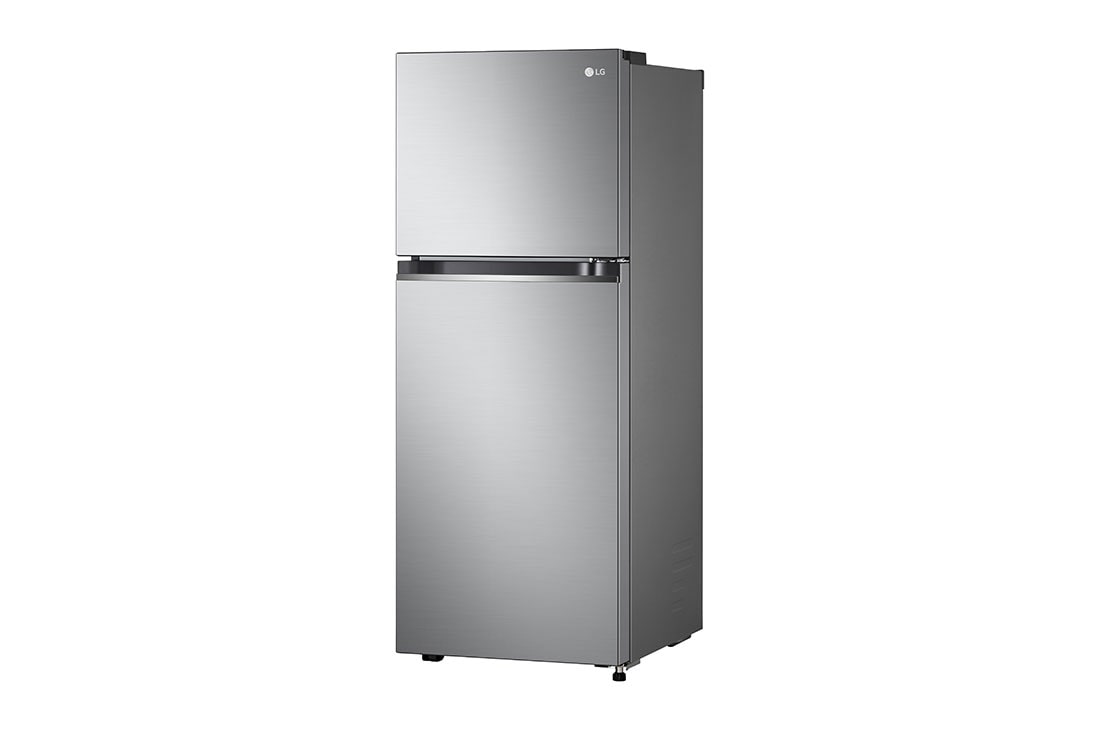 LG 217(L) | Top Freezer Refrigerator |Smart Inverter Compressor| LinearCooling™ | DoorCooling™, right perspective view, GV-B212PLGB, thumbnail 13