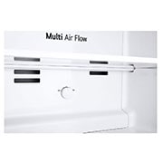 LG 217(L) | Top Freezer Refrigerator |Smart Inverter Compressor| LinearCooling™ | DoorCooling™, detail view of temperature control knob, GV-B212PLGB, thumbnail 4