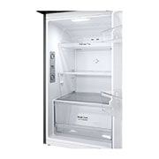 LG 217(L) | Top Freezer Refrigerator |Smart Inverter Compressor| LinearCooling™ | DoorCooling™, bottom fridge opened, GV-B212PLGB, thumbnail 6