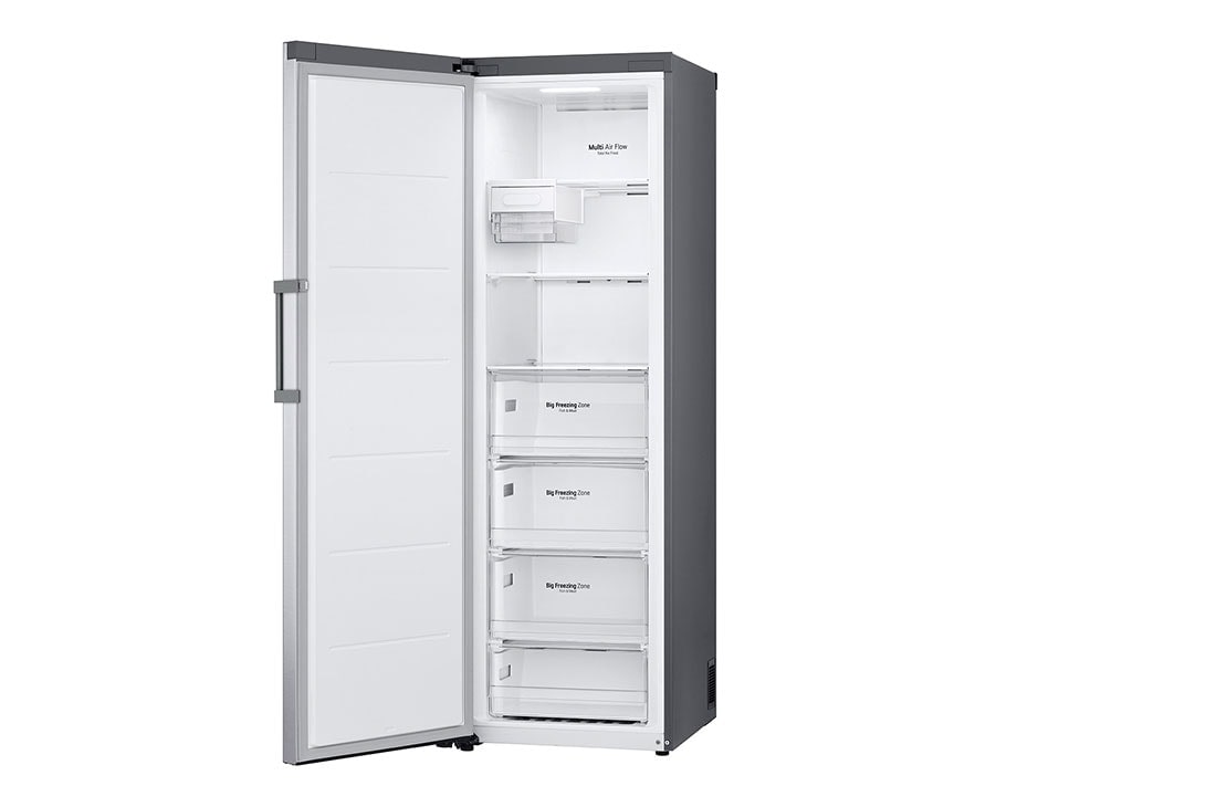LG 324(L) | Single Door Freezer |Smart Inverter Compressor | Multi-Air Flow™ | Large Capacity, Left open, GC-B414ELFM, thumbnail 11