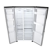 LG 519(L) | Side by Side Refrigerator | Multi Air Flow | Total No Frost, TopPerspectiveOpen without food, GCFB507PQAM, thumbnail 9