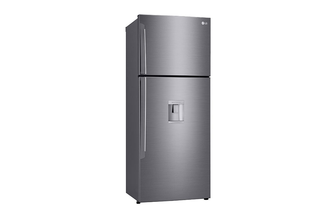 LG 438(L) | Top Freezer Refrigerator | Smart Inverter Compressor | Water Dispenser | NatureFRESH™ | LinearCooling™, left view, GL-T652HLCM, thumbnail 14