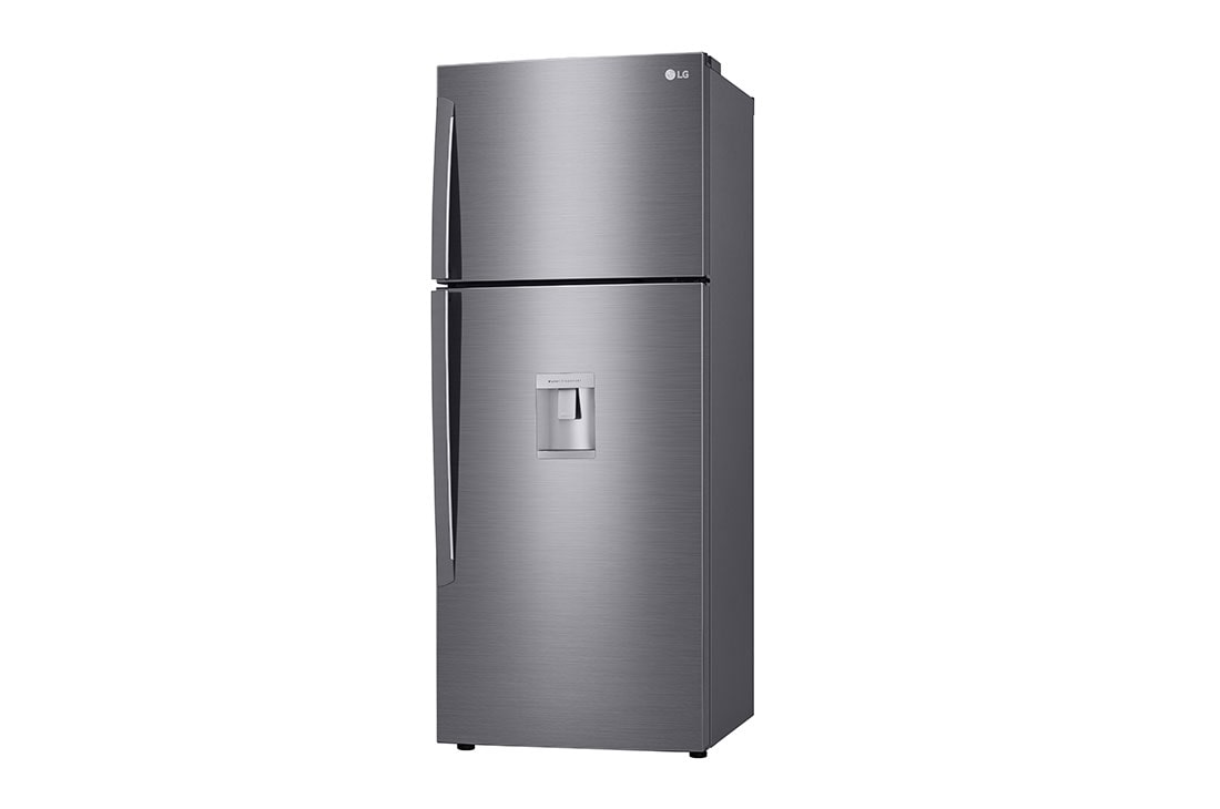 LG 438(L) | Top Freezer Refrigerator | Smart Inverter Compressor | Water Dispenser | NatureFRESH™ | LinearCooling™, right view, GL-T652HLCM, thumbnail 15