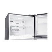 LG 438(L) | Top Freezer Refrigerator | Smart Inverter Compressor | Water Dispenser | NatureFRESH™ | LinearCooling™, freezer view without food, GL-T652HLCM, thumbnail 9