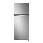LG 375(L) | Top Freezer Refrigerator |Smart Inverter Compressor |LINEAR Cooling™ | Multi Air Flow, front view, GN-B472PLMB, thumbnail 1