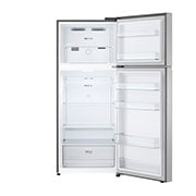 LG 375(L) | Top Freezer Refrigerator |Smart Inverter Compressor |LINEAR Cooling™ | Multi Air Flow, front open , GN-B472PLMB, thumbnail 3