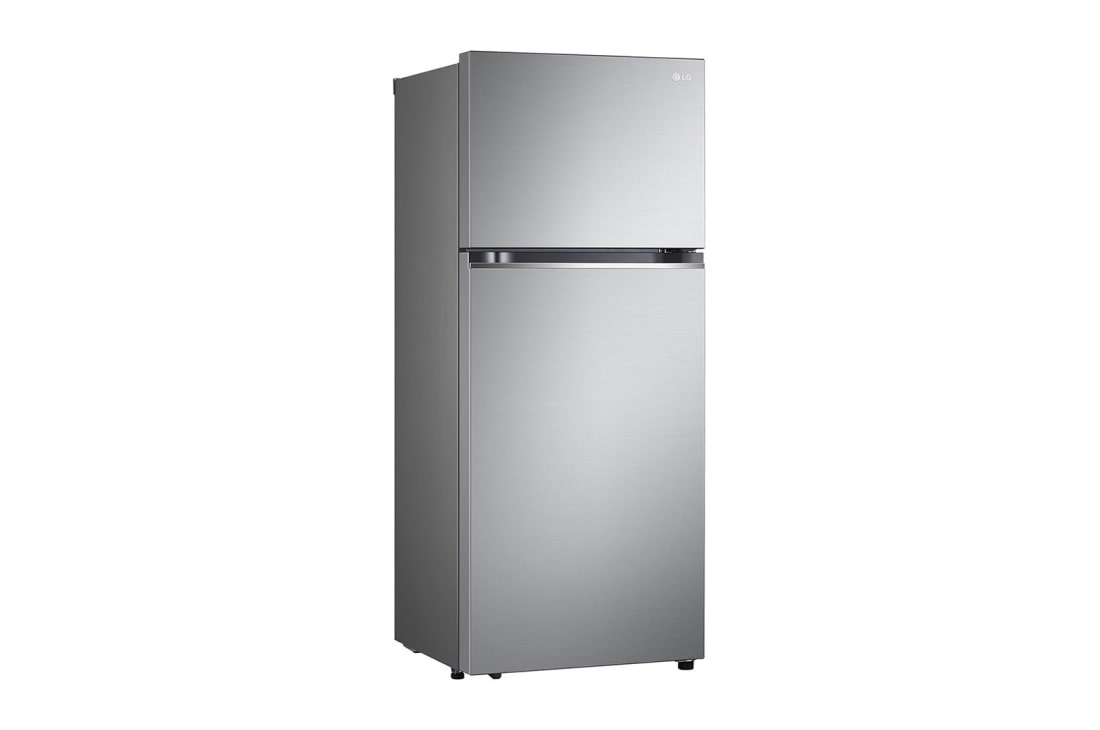 LG 375(L) | Top Freezer Refrigerator |Smart Inverter Compressor |LINEAR Cooling™ | Multi Air Flow, left side view, GN-B472PLMB, thumbnail 13