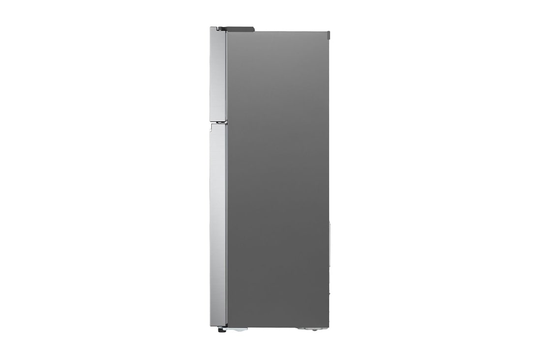 LG 375(L) | Top Freezer Refrigerator |Smart Inverter Compressor |LINEAR Cooling™ | Multi Air Flow, side view, GN-B472PLMB, thumbnail 15