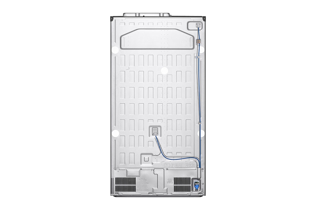 LG 635(L) | Mirror InstaView Door-in-Door™ | Smart Inverter Compressor | Side by Side Refrigerator | UVnano™, Back view, GC-X267MSEW, thumbnail 15
