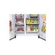 LG 635(L) | Mirror InstaView Door-in-Door™ | Smart Inverter Compressor | Side by Side Refrigerator | UVnano™, Door handle, GC-X267MSEW, thumbnail 9