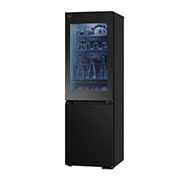 LG 349L InstaView™ Bottom Freezer Refrigerator Essence Black Steel, right side , GC-V459FSKW, thumbnail 14