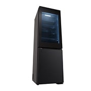 LG 349L InstaView™ Bottom Freezer Refrigerator Essence Black Steel, left side , GC-V459FSKW, thumbnail 15