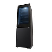 LG 349L InstaView™ Bottom Freezer Refrigerator Essence Black Steel, right side , GC-V459FSKW, thumbnail 16