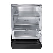 LG 349L InstaView™ Bottom Freezer Refrigerator Essence Black Steel, drawer without food , GC-V459FSKW, thumbnail 5