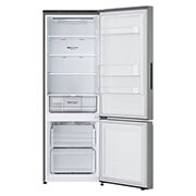 LG 335(L) | Bottom Freezer Refrigerator | Smart Inverter Compressor | LINEAR Cooling™ | Multi Air Flow, front open without food , GN-B389FLDM, thumbnail 3