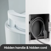 LG PuriCare™ Dual Inverter 34L Dehumidifier, USP 3 (Hidden handle & hidden cord), DD20GMWE1, thumbnail 4