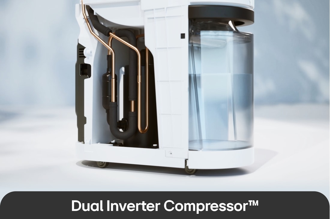 LG PuriCare™ Dual Inverter 34L Dehumidifier, USP 1 (Dual Inverter Compressor™), DD20GMWE1, thumbnail 2