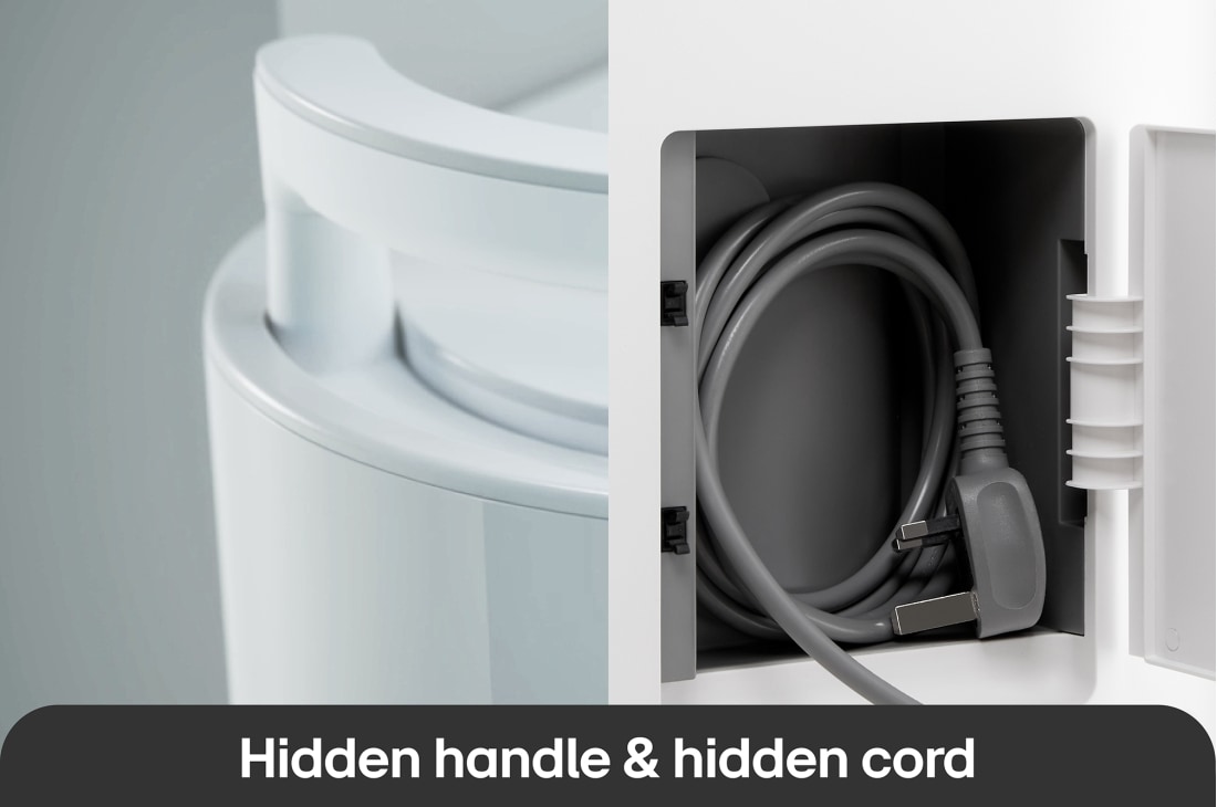 LG PuriCare™ Dual Inverter 34L Dehumidifier, USP 3 (Hidden handle & hidden cord), DD20GMWE1, thumbnail 4