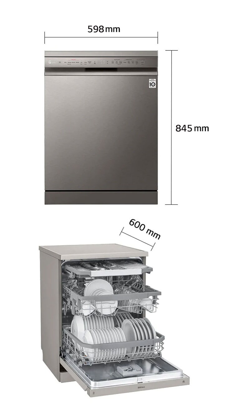 Lave-vaisselle LG QuadWash DFB425FP