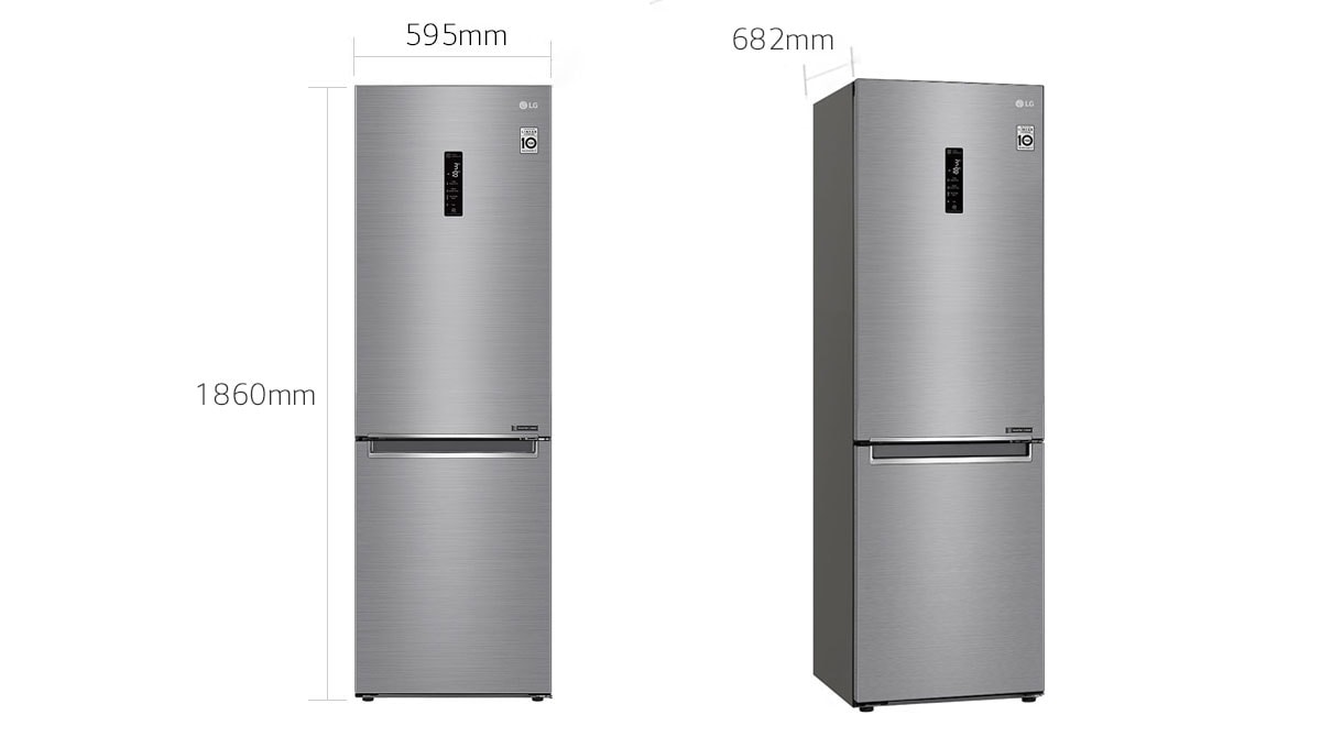 Lg Net 374 L Bottom Freezer Inverter Linear Compressor Moist Balance Crisper Smart Thinq Lg East Africa