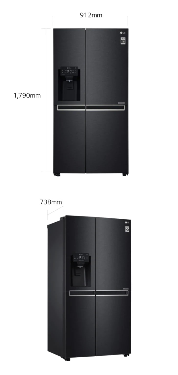 LG GC J247SQXV Refrigerator Reliable Cooling LG E.A