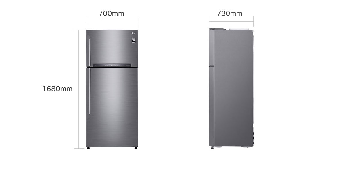正規品販売！ LG 410L Top Freezer Refrigerator - GL-H602HLHU | LG E.A. その他