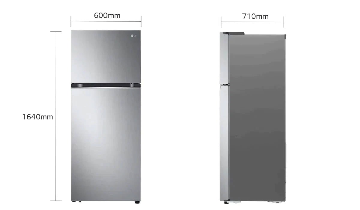  LG 315L Efficient Stylish Refrigerator GNB312PLGB