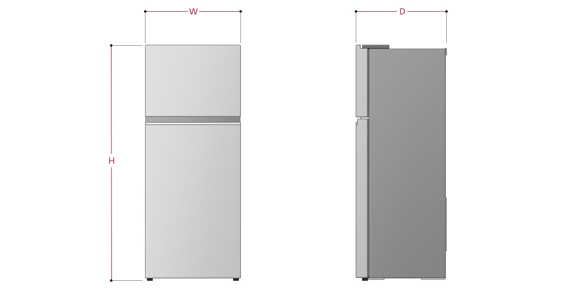 LG 217L Refrigerator: Efficient Cooling GV-B212PLGB 