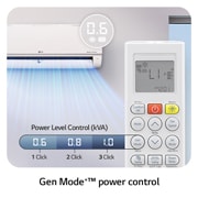 LG 12,000 BTU DUAL Inveter Compressor™ Split AC | LG EA, GenMode+™, S4-Q12JA28J, thumbnail 11