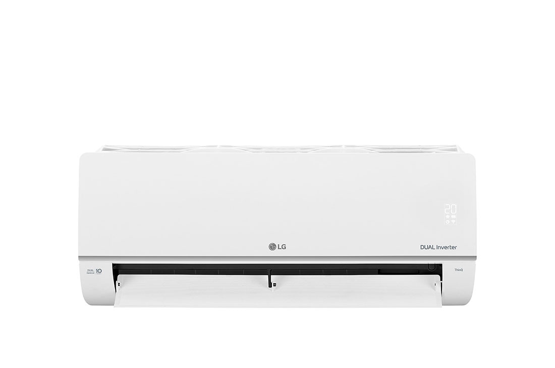 LG 9,000 BTU | DUAL Inveter Compressor™ Split AC , Front Open View 1, S4-Q09AA28B, thumbnail 2