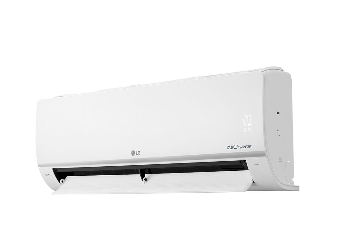 LG 9,000 BTU | DUAL Inveter Compressor™ Split AC , Right Side Open View 1, S4-Q09AA28B, thumbnail 5