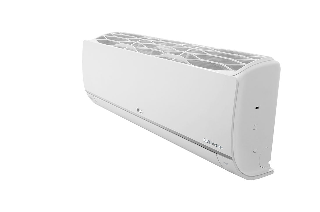 LG 9,000 BTU | DUAL Inveter Compressor™ Split AC , Left Side View, S4-Q09AA28B, thumbnail 8