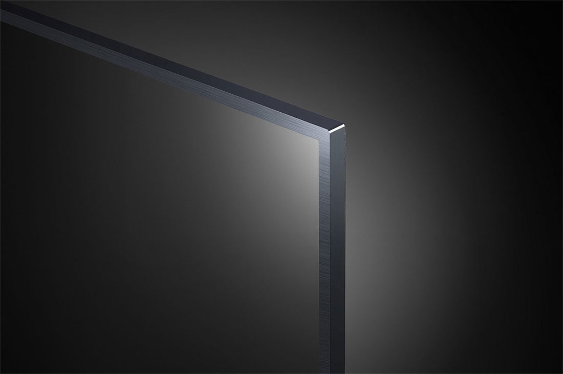 LG LED | 43 Inch Smart TV | LM6370 Series| Full HD | Sleek & Slim Design | Active HDR | WebOS | ThinQ, close-up view of panel, 43LM6370PVA, thumbnail 8