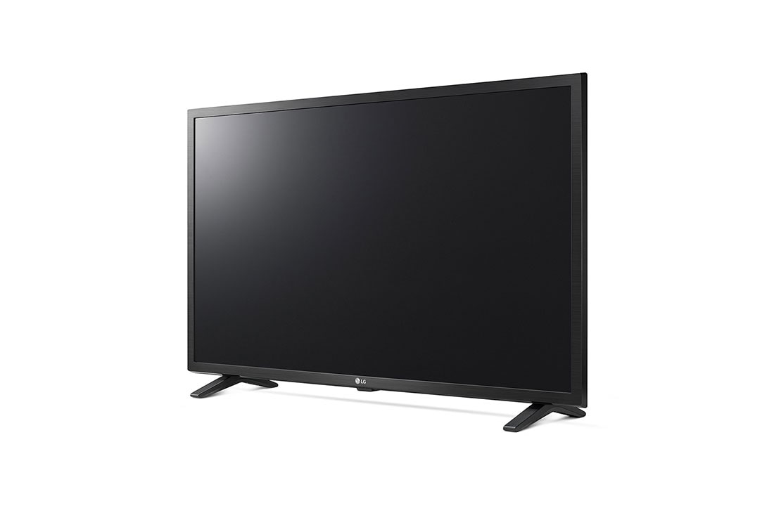 LG LED  | 32 Inch | LM637B Series| Full HD | Sleek & Slim Design | Active HDR | WebOS | ThinQ, 30 degree side view, 32LM637BPVA, thumbnail 3