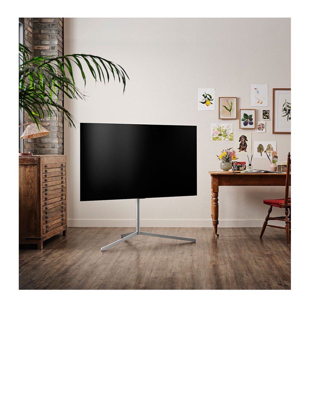 LG OLED TV 65 Inch A1 Series Cinema Screen Design 4K Cinema HDR webOS Smart with ThinQ AI Pixel