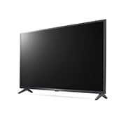 LG UHD TV 43 Inch UP75 Series 4K Active HDR WebOS Smart TV w/ AI ThinQ (2021), 30 degree side view with infill image, 43UP7500PVG, thumbnail 4