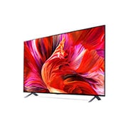 LG QNED TV | 65 Inch | 8K Cinema HDR | QNED95 Series |Gaming TV |  AI Picture Pro| Cinema Screen Design | Magic Remote | WebOS | Smart ThinQ AI | Mini LED, 30 degree side view with infill image, 65QNED95VPA, thumbnail 3