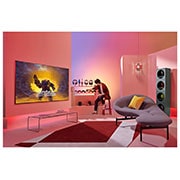 LG  QNED TV | 75 Inch | Real 4K | QNED80 Series |Magic Remote| Advanced Gaming |Dimming Pro | Dolby Atmos & HDR10 Pro | WebOS |  Smart AI ThinQ| , 75QNED806QA, thumbnail 8