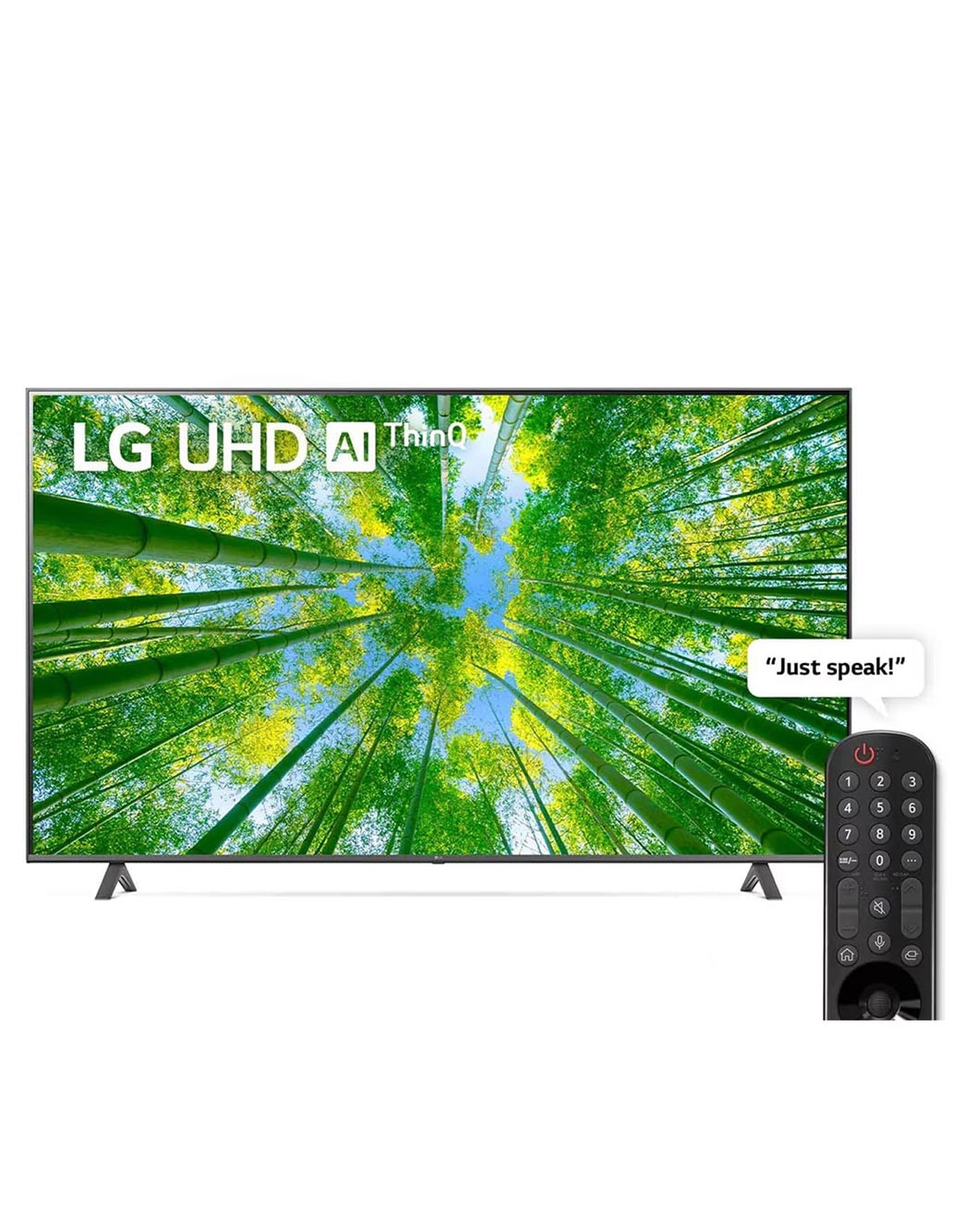 LG 75 Inch UHD 4K Smart TV | HDR10 Pro | AI ThinQ | LG EA