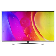 LG NanoCell  | 75 Inch | NANO84 series | 4k Ultra HD | Cinema Screen Design  |WebOS22 |ThinQ, front view with infill image, 75NANO846QA, thumbnail 2