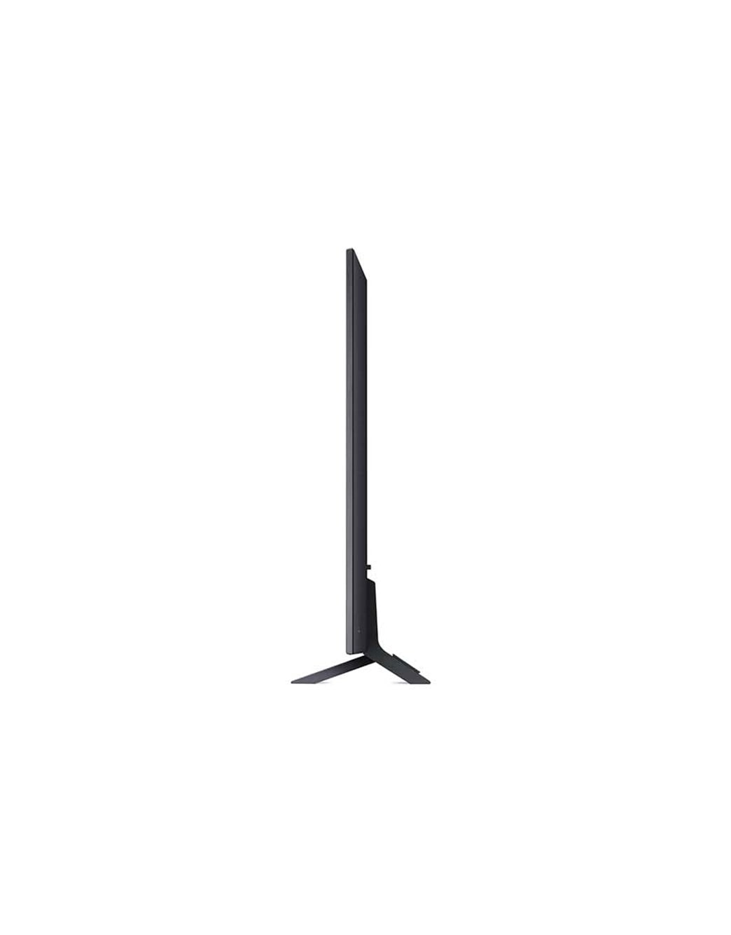 LG  QNED TV | 86 Inch | Real 4K | QNED80 Series |Magic Remote| Advanced Gaming |Dimming Pro | Dolby Atmos & HDR10 Pro | WebOS |  Smart AI ThinQ| , Side view of the thin dimensions, 86QNED806QA, thumbnail 4