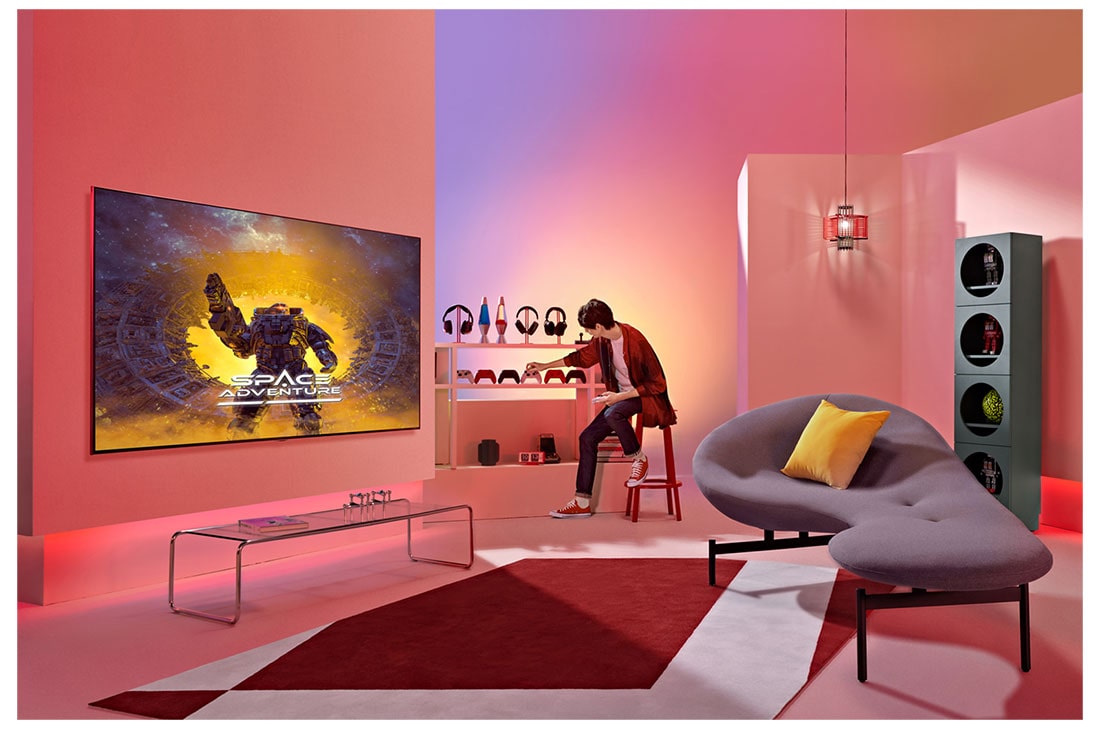 LG  QNED TV | 86 Inch | Real 4K | QNED80 Series |Magic Remote| Advanced Gaming |Dimming Pro | Dolby Atmos & HDR10 Pro | WebOS |  Smart AI ThinQ| , Life style 2, 86QNED806QA, thumbnail 8