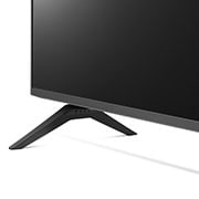 LG UHD 4K TV 2022 | 43 Inch | UQ8000 Series| WebOS | Smart AI ThinQ | Magic Remote | HDR10 Pro | Game Optimizer & Dashboard, close-up view of Stand, 43UQ80006LD, thumbnail 6