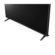 LG UHD 4K TV | 43 Inch | UQ75 series| WebOS | Smart AI ThinQ | Magic Remote | HDR10 Pro | Game Optimizer & Dashboard, Side close up view of the base, 43UQ75006LG, thumbnail 6